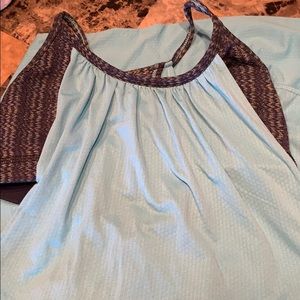 Lululemon tank top with attached bra